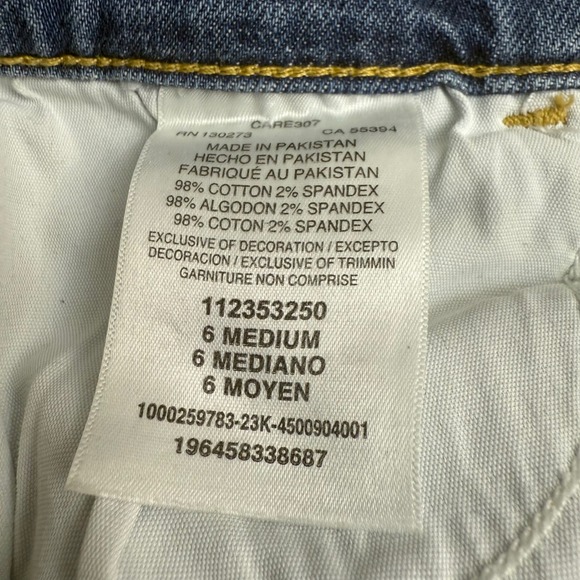 Lee Womens Straight Leg Light Wash Stretch Denim Jeans Size 6 Medium 112353250 - Picture 5 of 12